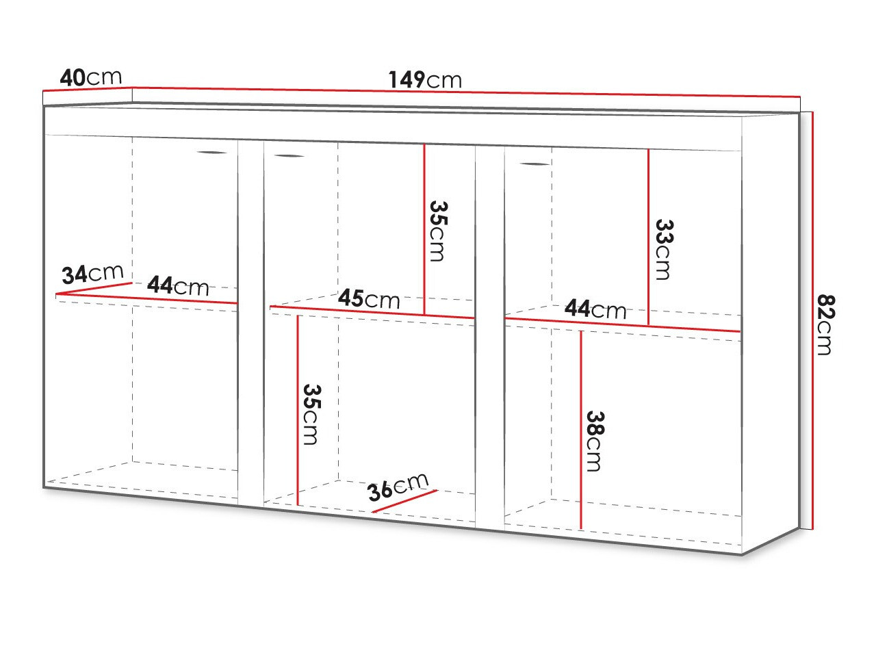 Шкафчик Tucson 121 (Дуб лефкас)