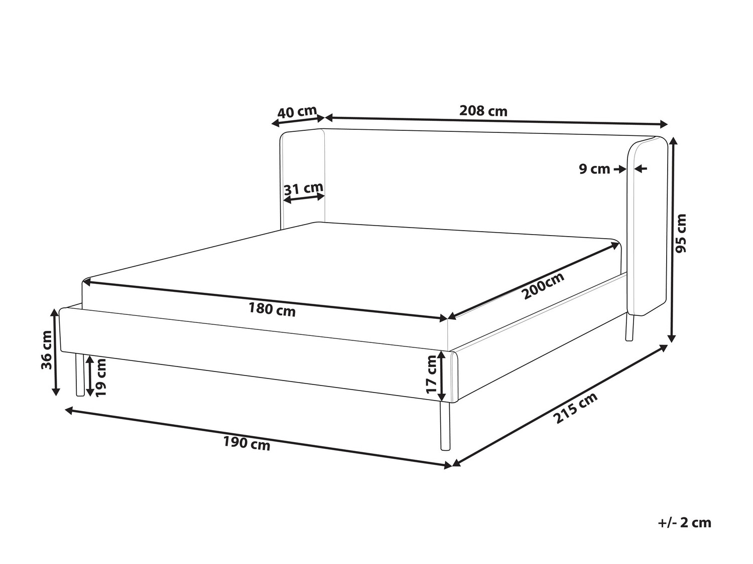 Кровать Berwyn 656 (Taupe)