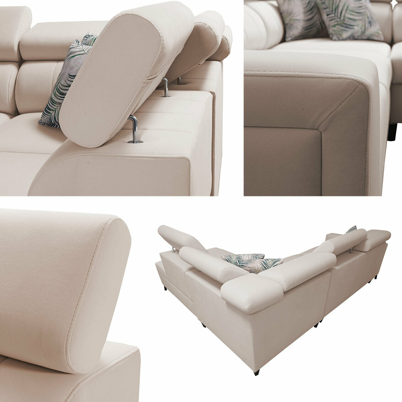 Stūra dīvāns Sarasota 147 (Mono 235 + Botanical 36)