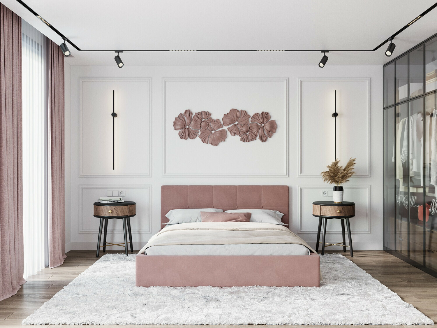 Gulta Fairfield 107 (Tumši rozā)