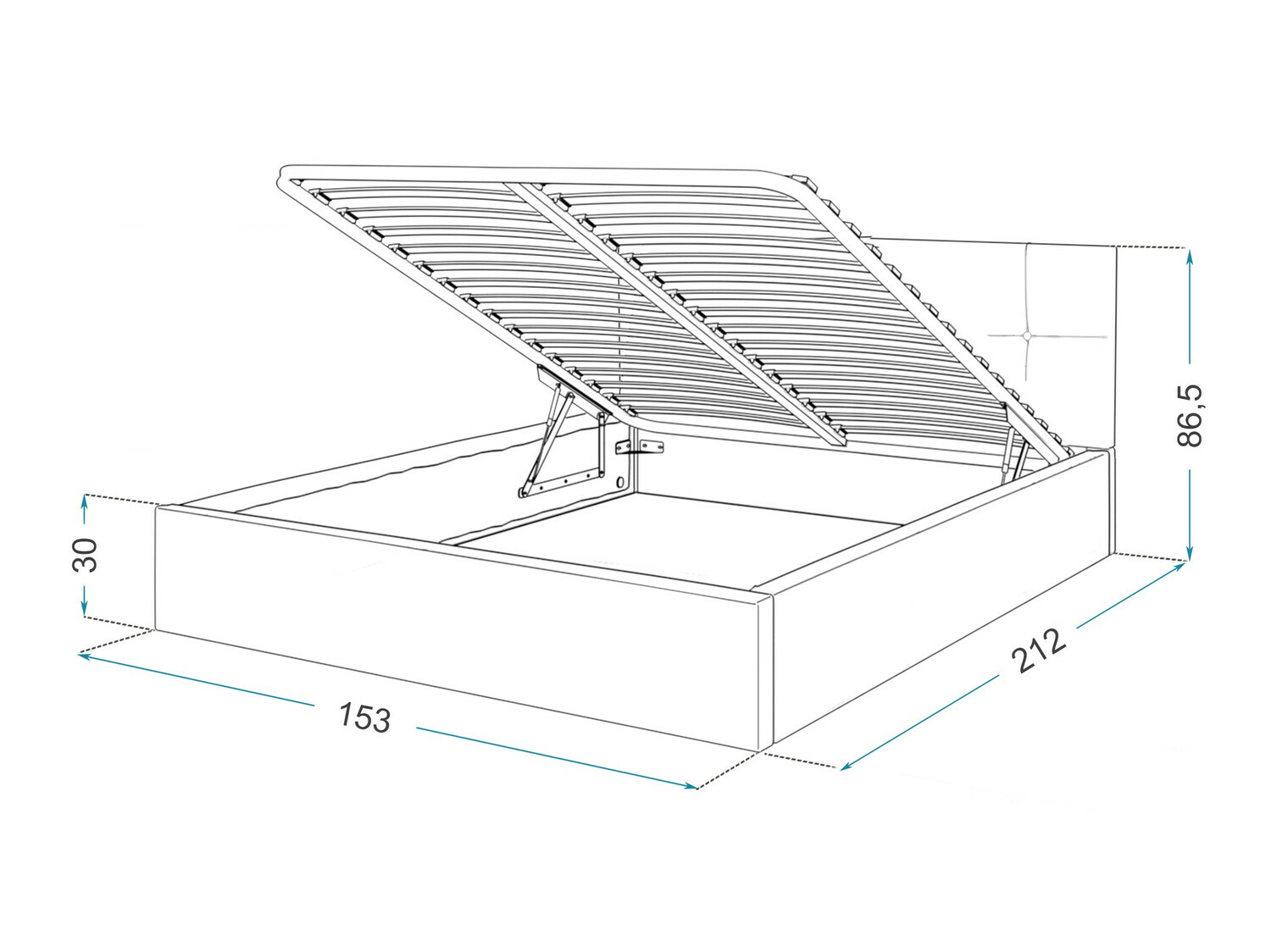 Gulta Fairfield 107 (Tumši rozā)