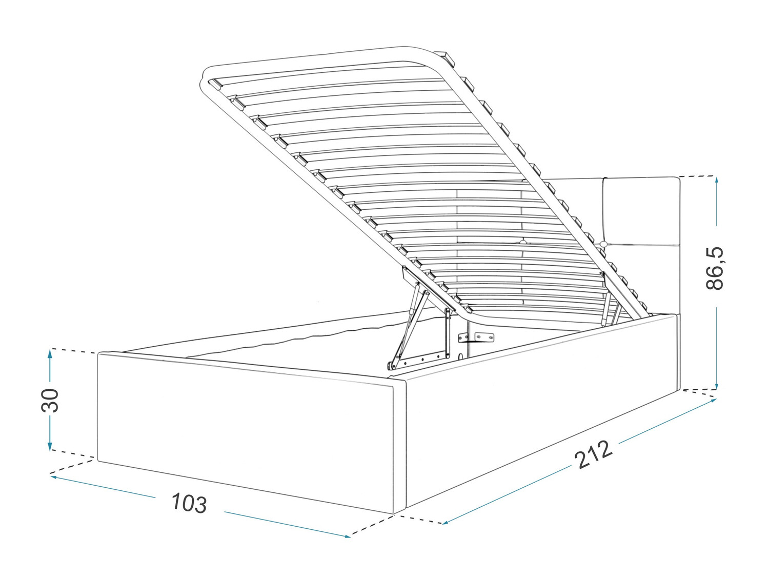 Gulta Fairfield 107 (Tumši rozā)