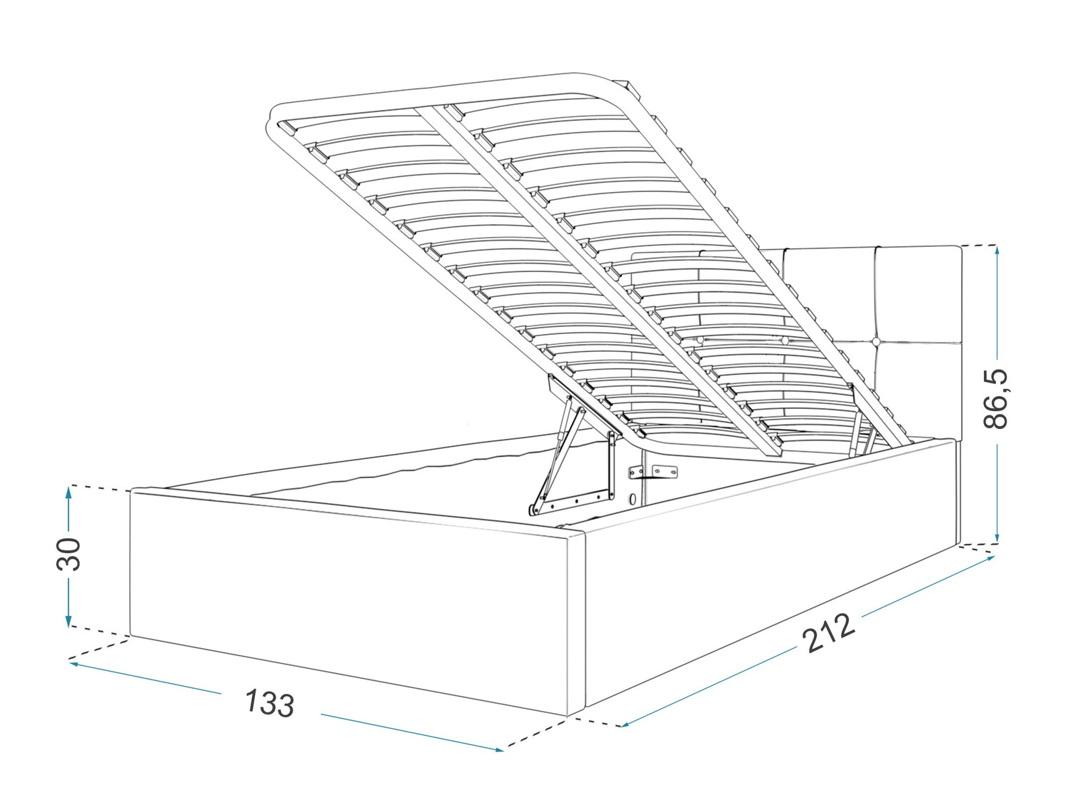 Gulta Fairfield 107 (Brūns)