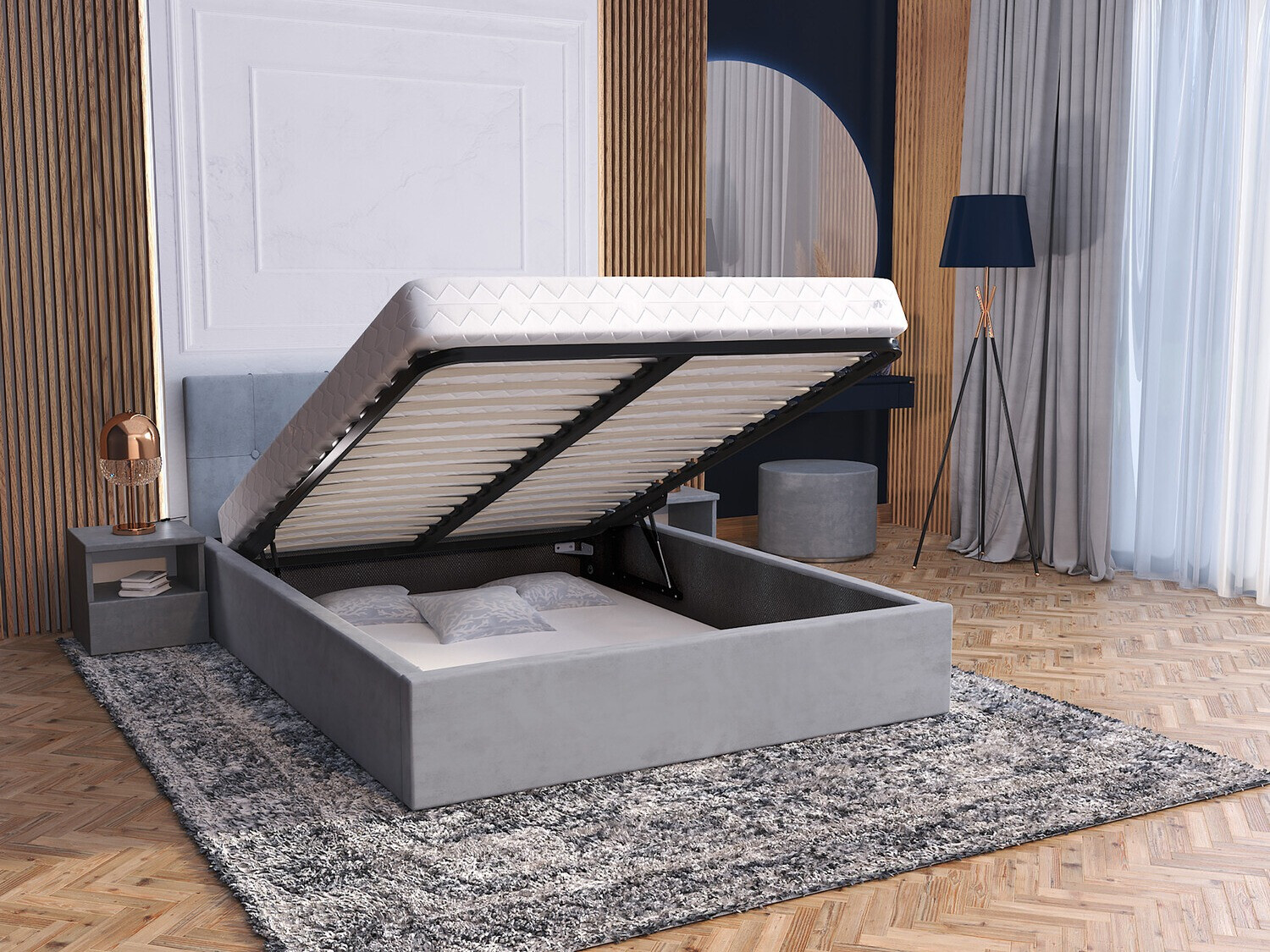 Gulta Fairfield 107 (Pelēks)