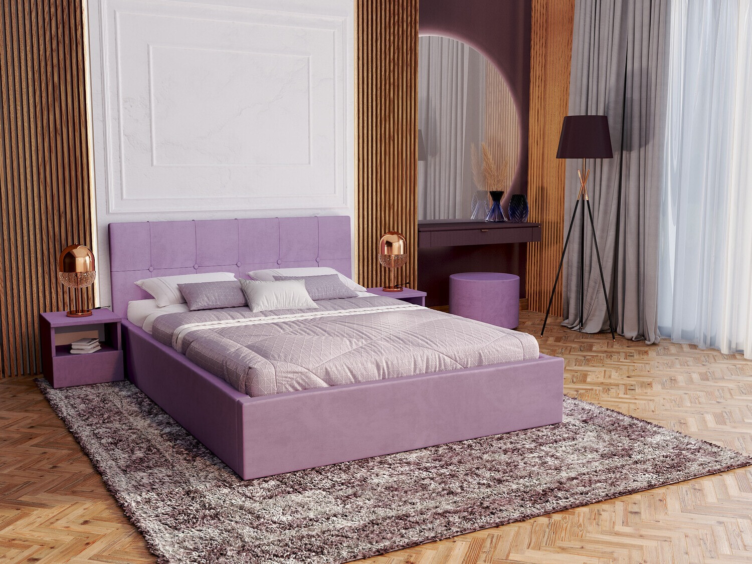 Gulta Fairfield 107 (Violets)