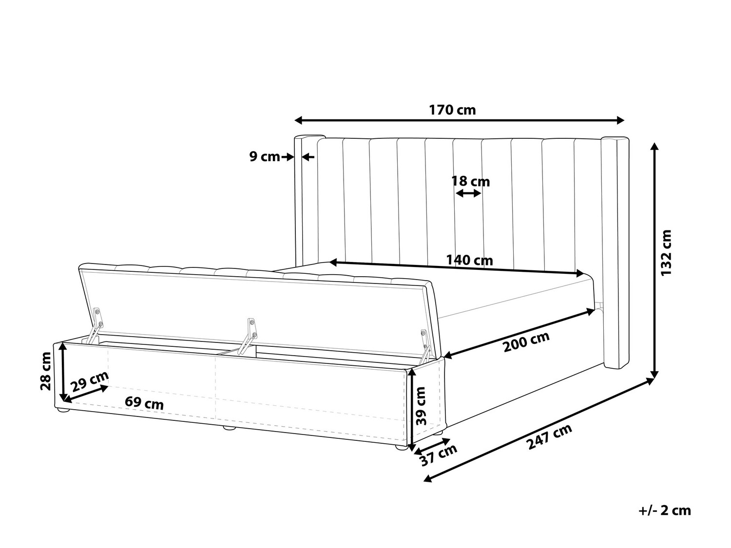 Gulta Berwyn 682 (Pelēks)