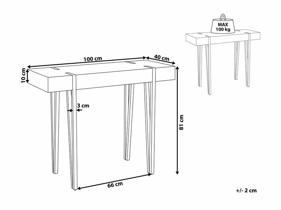 Консоль Berwyn 688 (Серый)