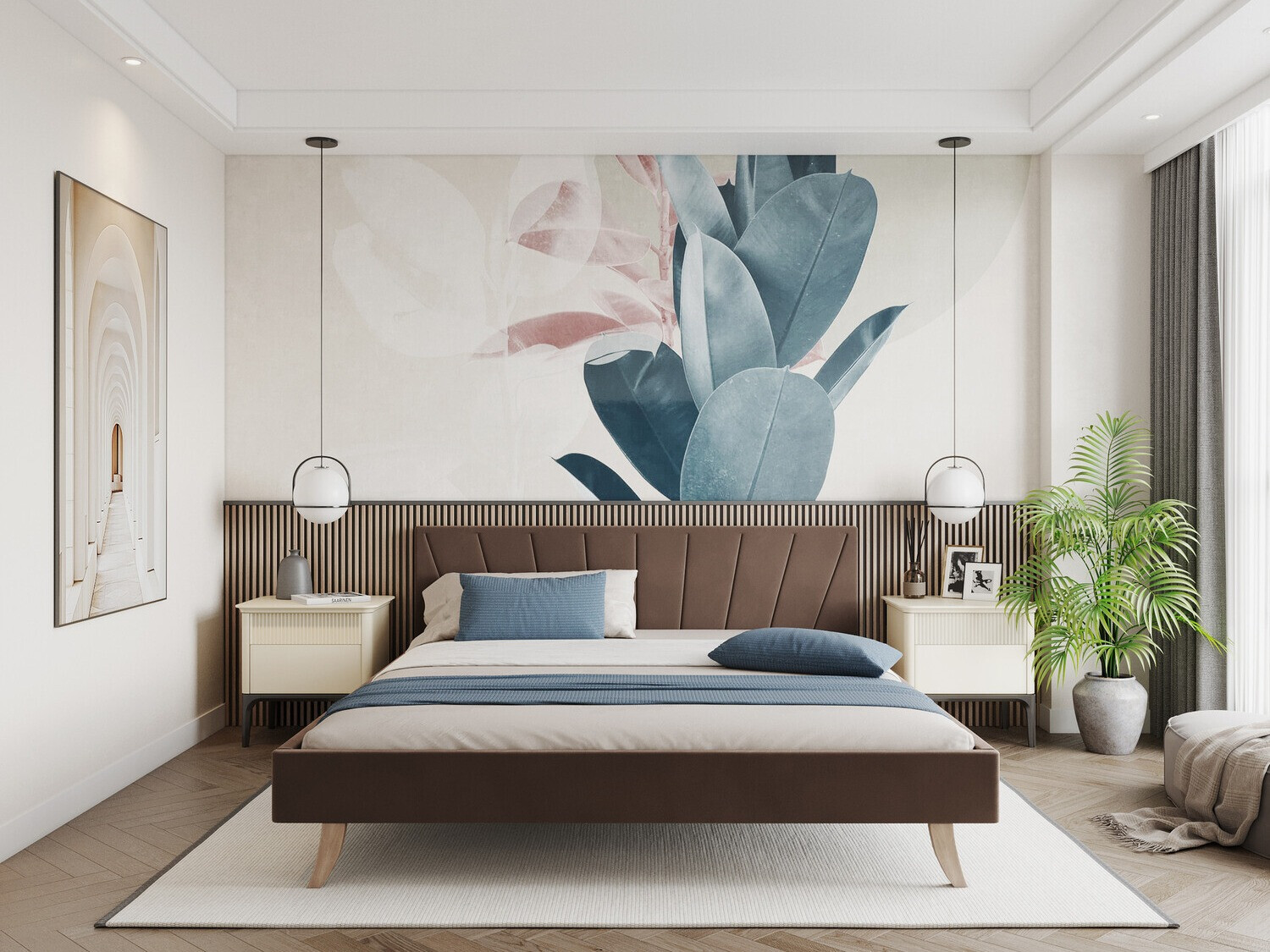 Кровать Fairfield 108 (Коричневый)