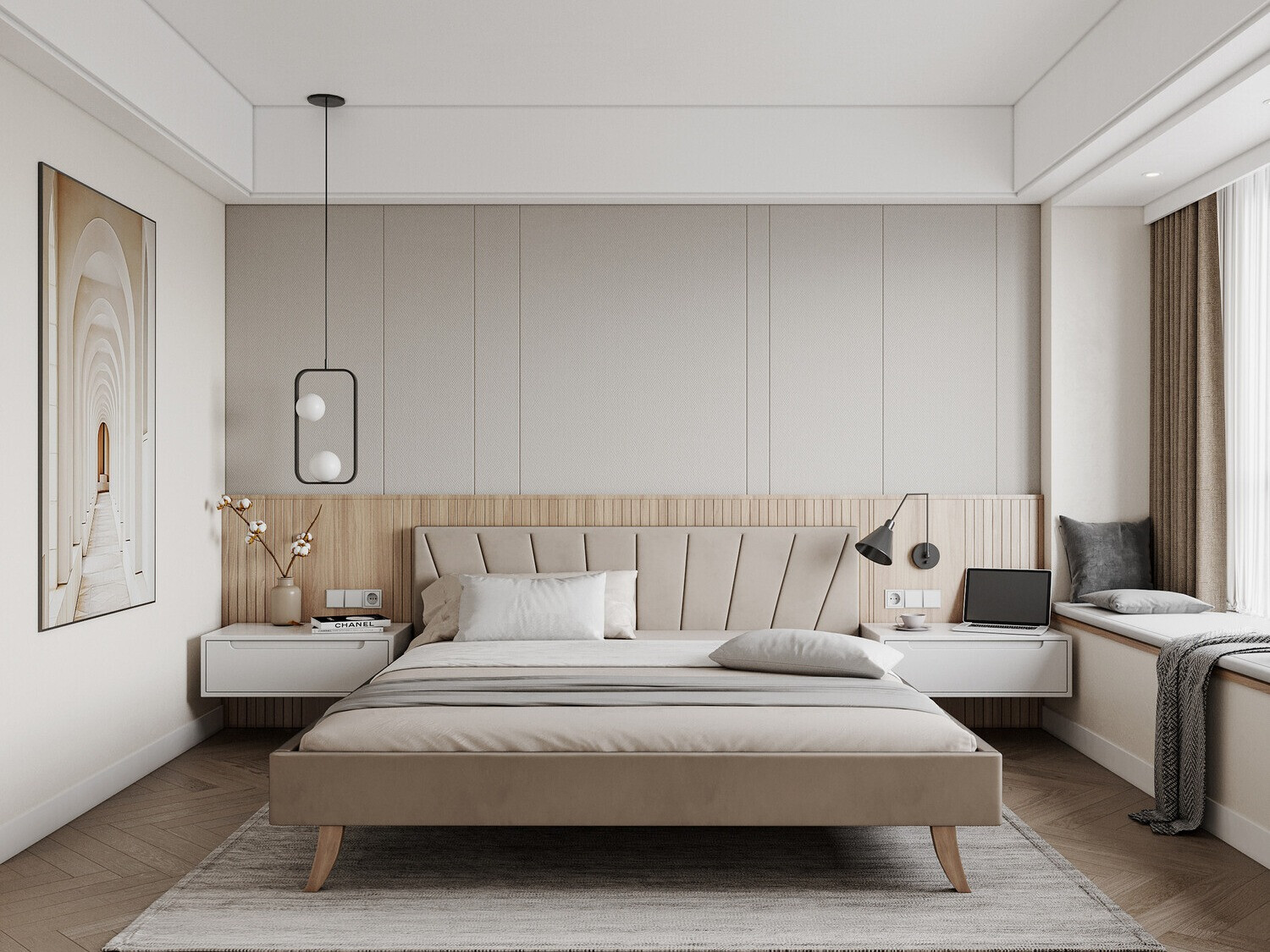 Кровать Fairfield 108 (Крем)