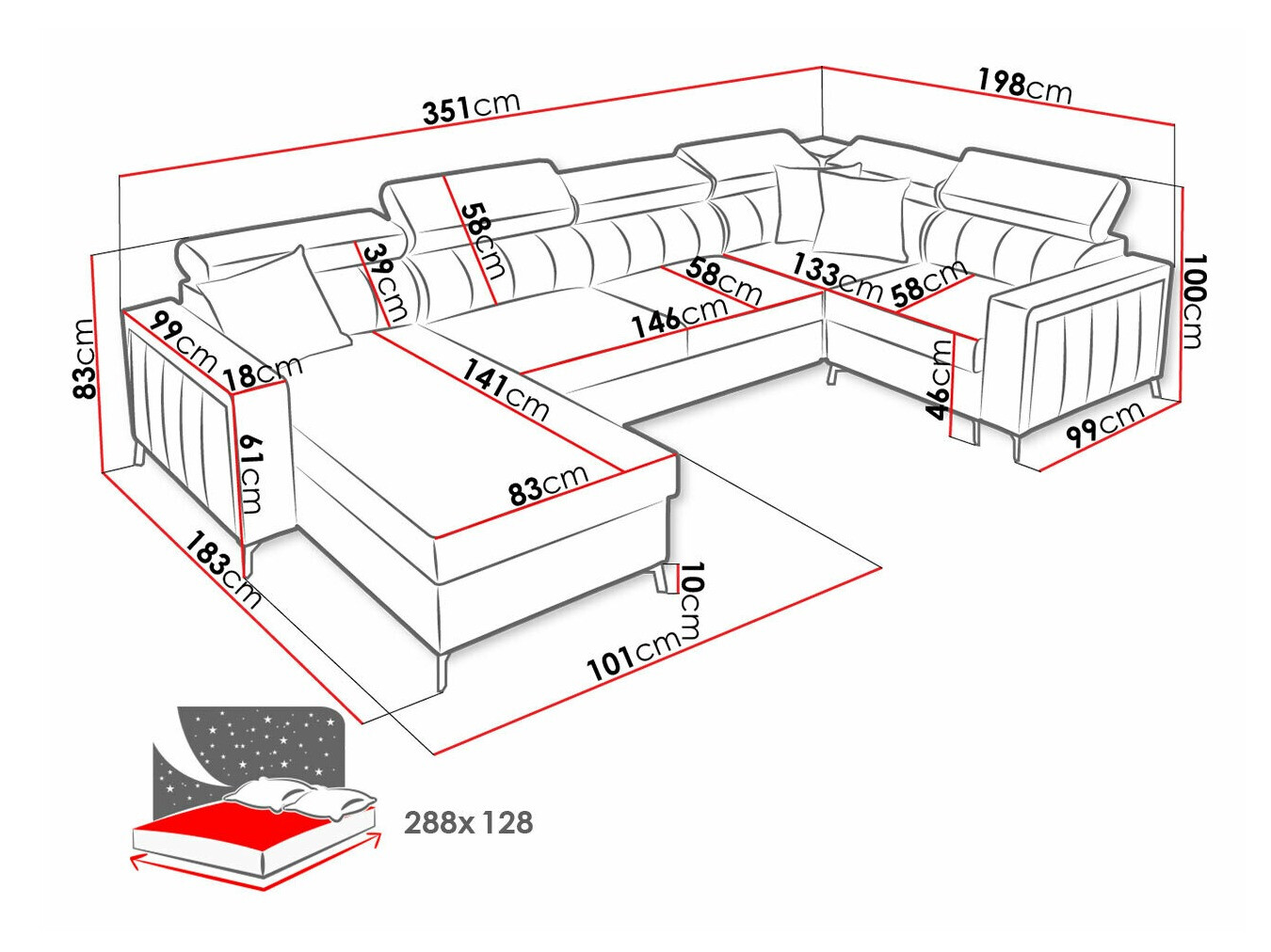 Угловой диван Sarasota 154 (Mono 244 + Botanical 36)