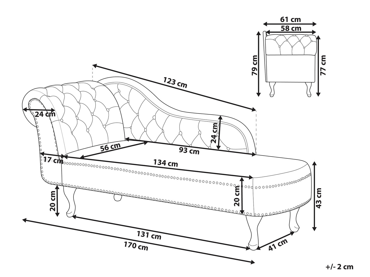 Kušete Berwyn 696 (Sarkans)