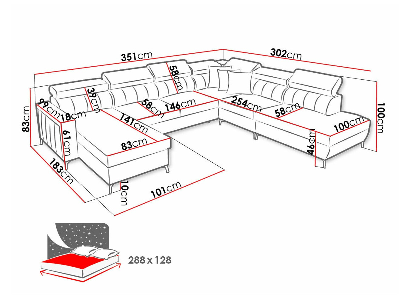 Угловой диван Sarasota 155 (Mono 244 + Botanical 36)