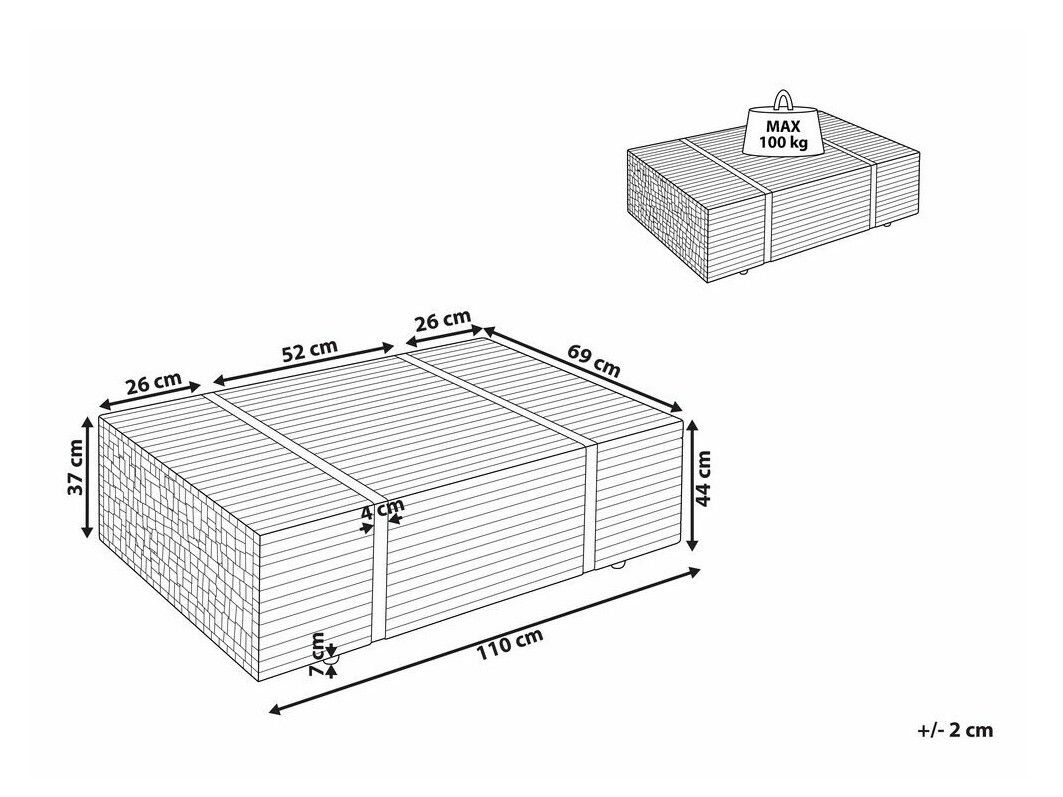 Журнальный столик Berwyn 698