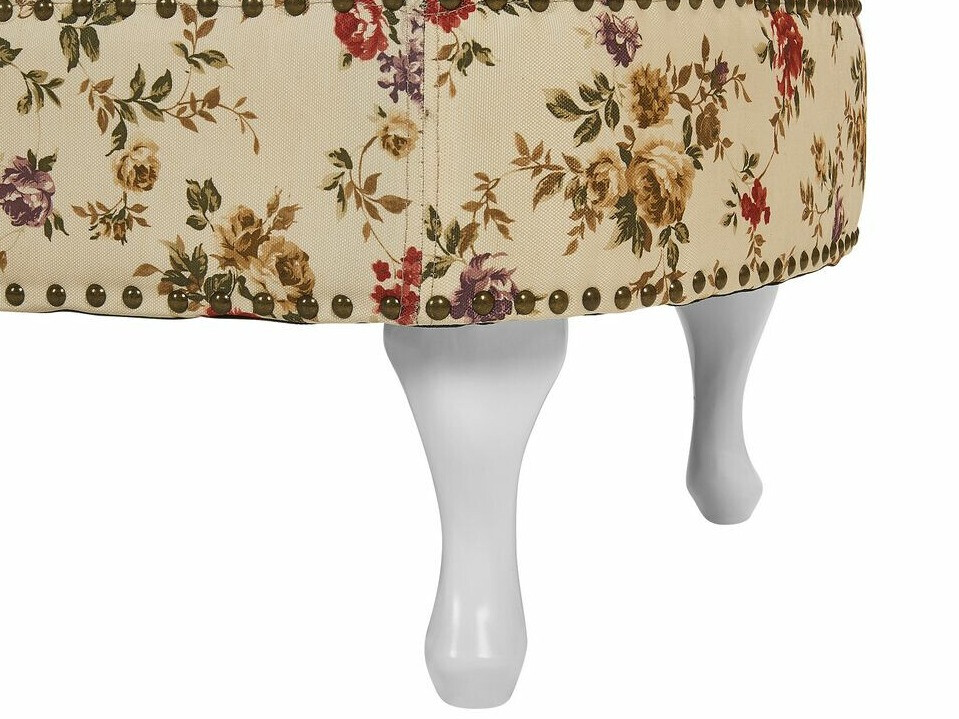 Kušete Berwyn 708 (Bēšs + Ziedu raksts)