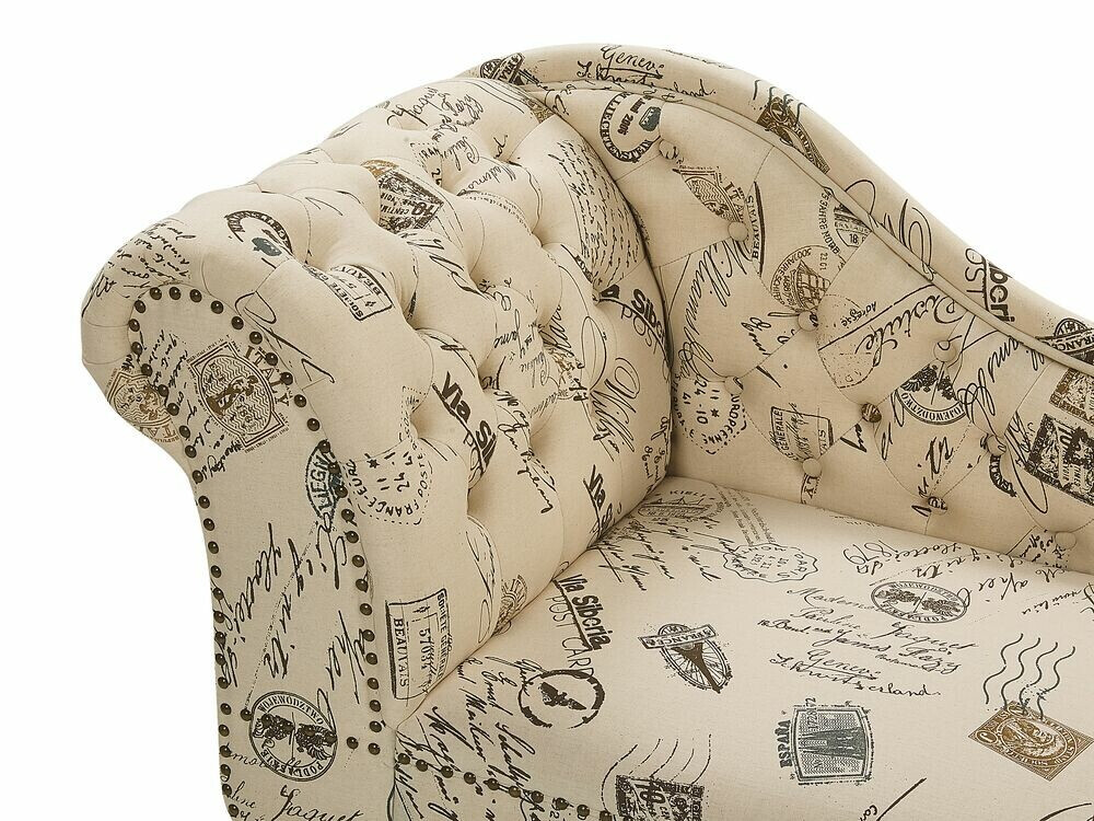 Кушетка Berwyn 708 (Бежевый + Чёрный)