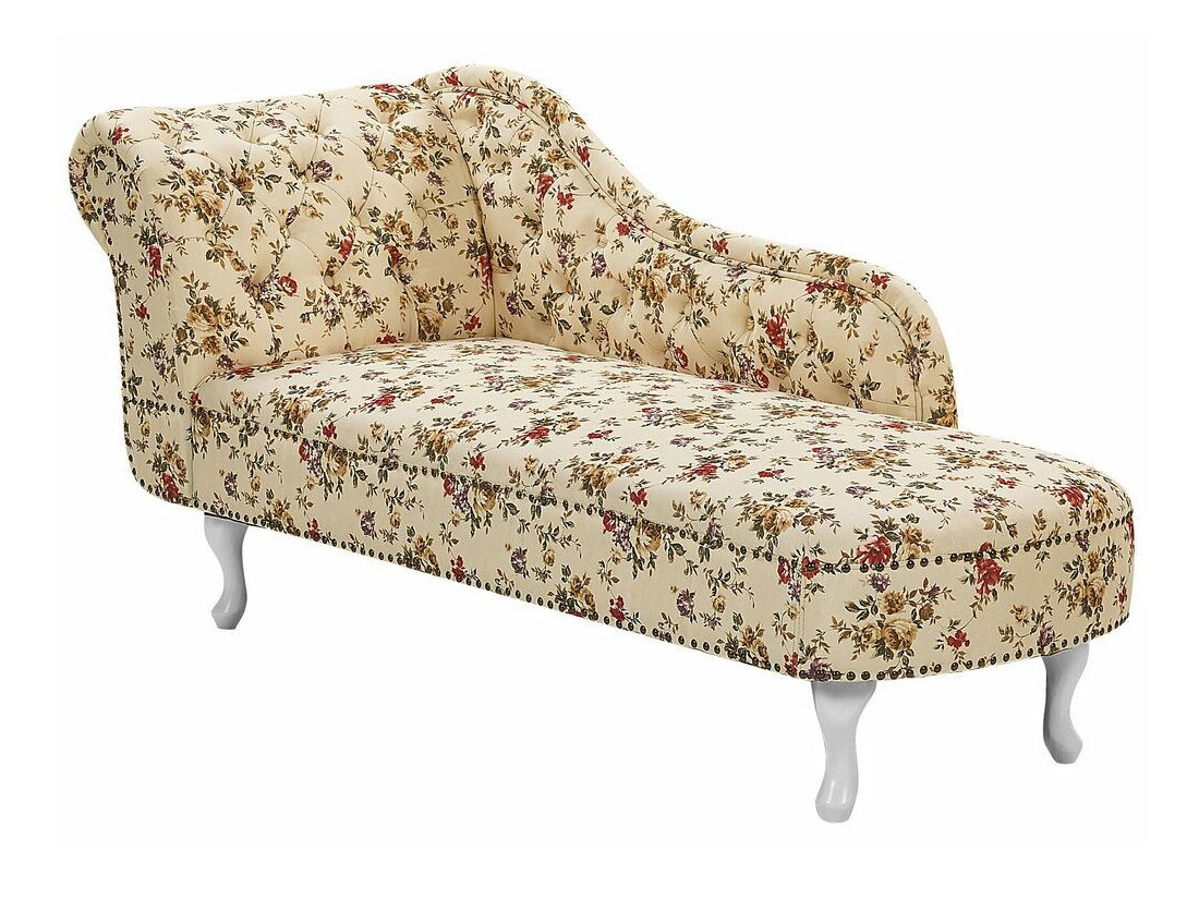 Кушетка Berwyn 708 (Бежевый + Цветочный узор)