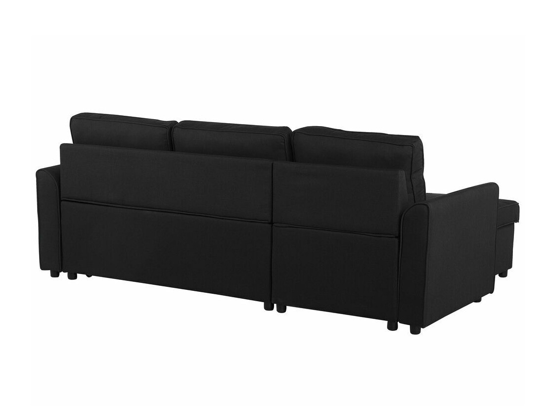 Stūra dīvāns Berwyn 705 (Melns)