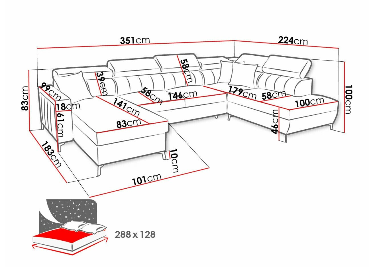 Угловой диван Sarasota 158 (Mono 242 + Botanical 36)