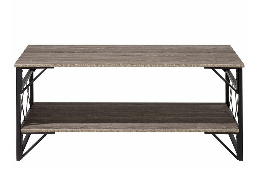 Žurnālu galdiņš Berwyn 703 (Melns + Taupe)