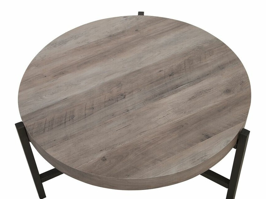 Žurnālu galdiņš Berwyn 707 (Melns + Tumšs koks)