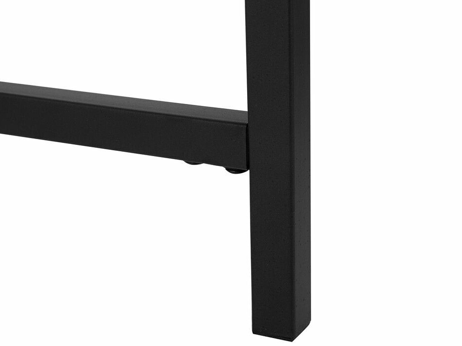 Žurnālu galdiņš Berwyn 707 (Melns + Tumšs koks)