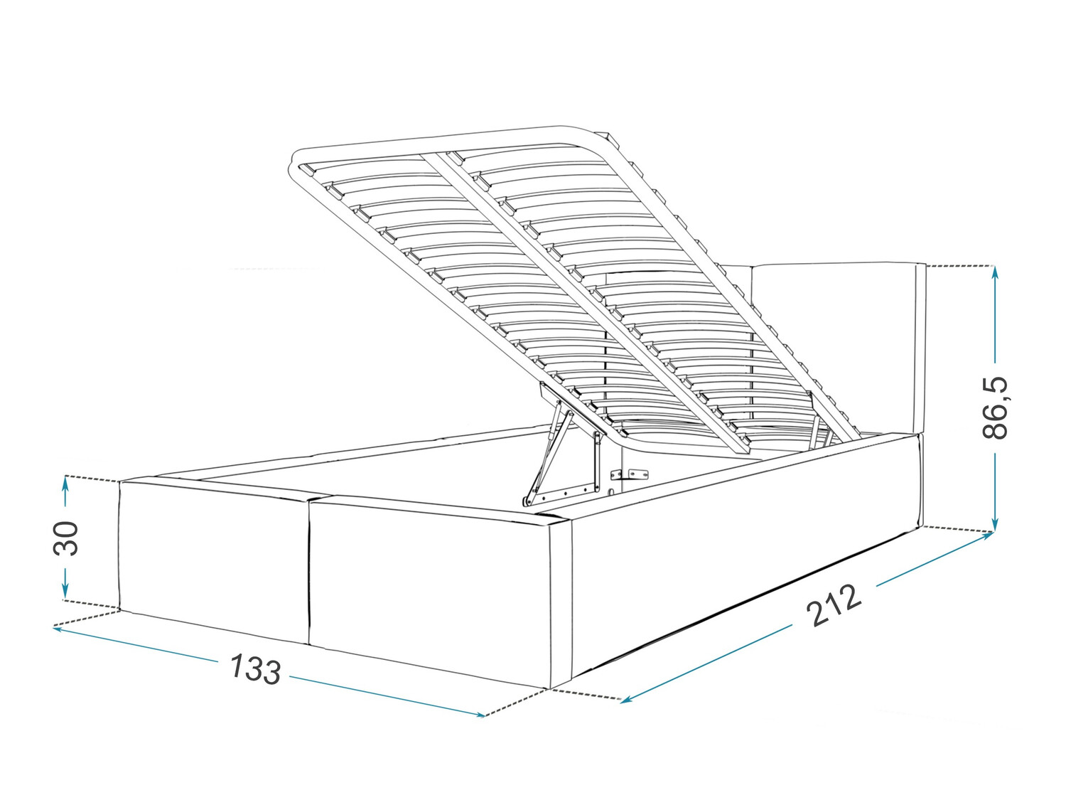 Gulta Fairfield 109 (Pelēks)