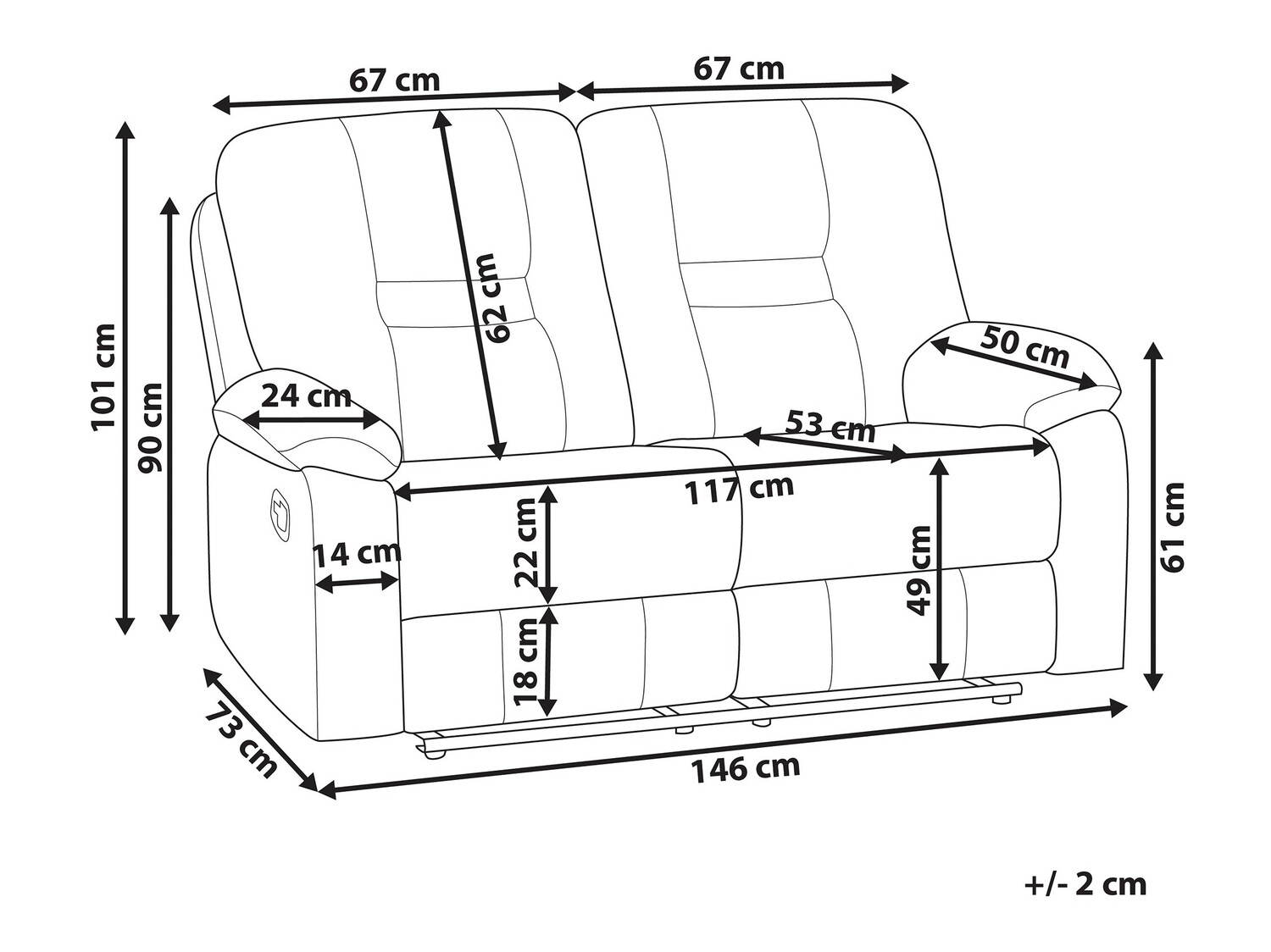 Раскладной диван Tivlira 101 (Коричневый)
