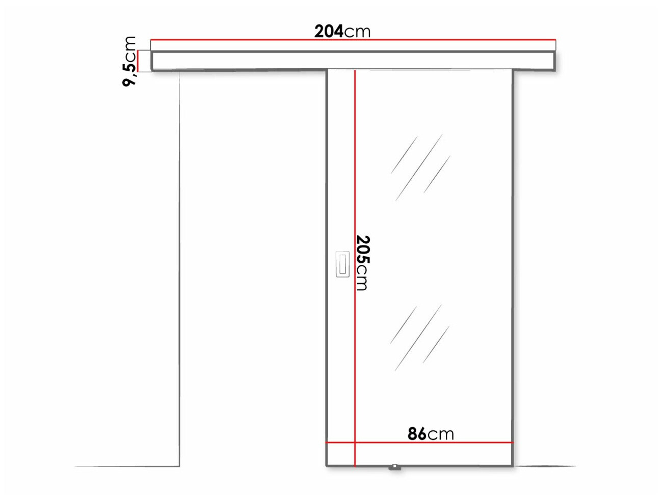 Раздвижные двери Dover 206