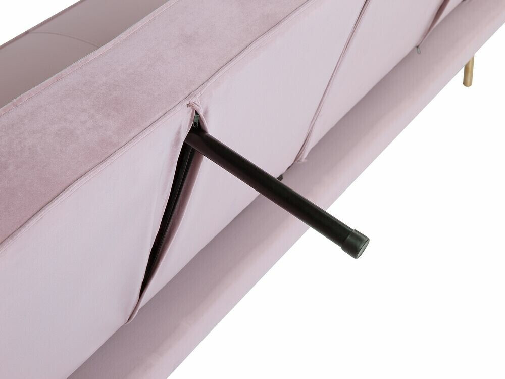 Dīvāns gulta Berwyn 749 (Tumši rozā)