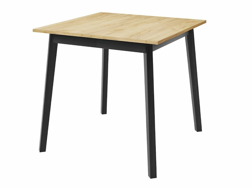 Ēdamistabas komplekts Edmond 116 (Amatniecības zelta ozols + Melns)