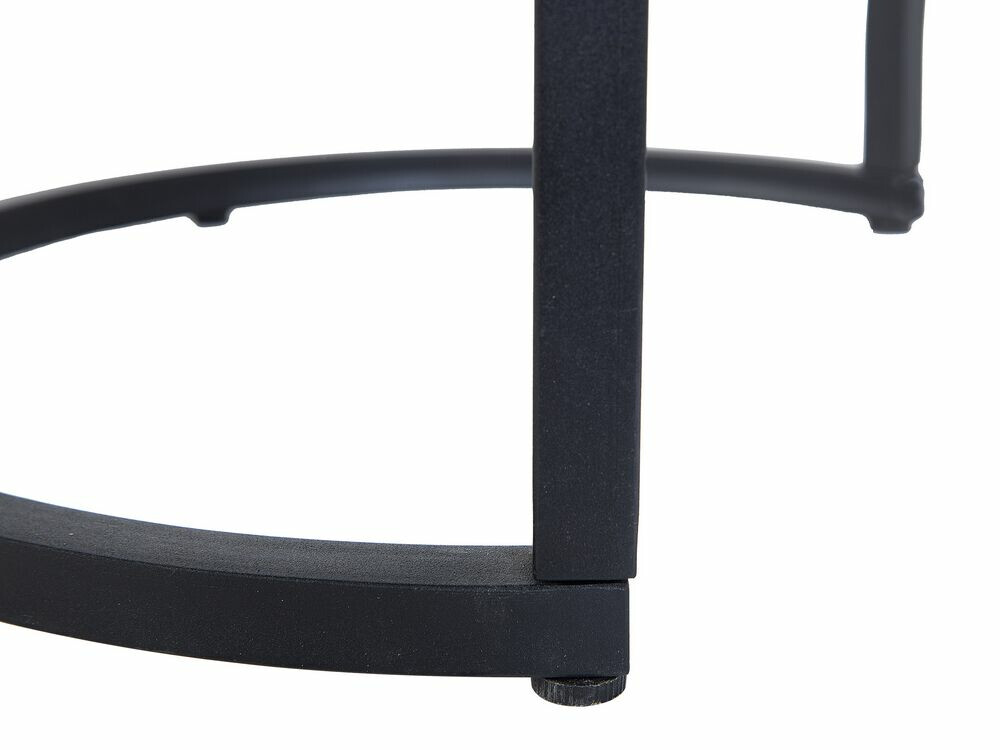 Комплект кофейных столиков Berwyn 759 (Чёрный + Бетон)