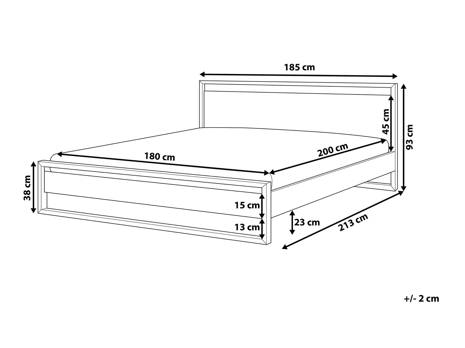 Кровать Berwyn 742 (Белый)