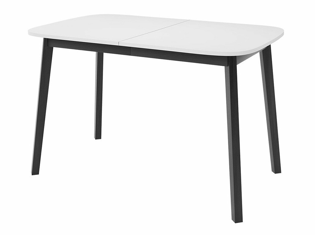 Обеденный гарнитур Edmond 117 (Белый + Чёрный)