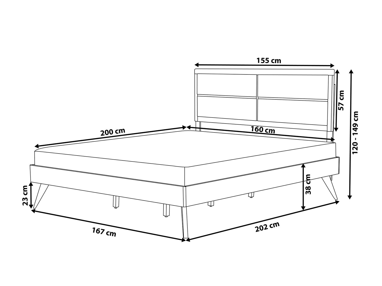 Gulta Berwyn 772 (Pelēks + Tumšs koks)