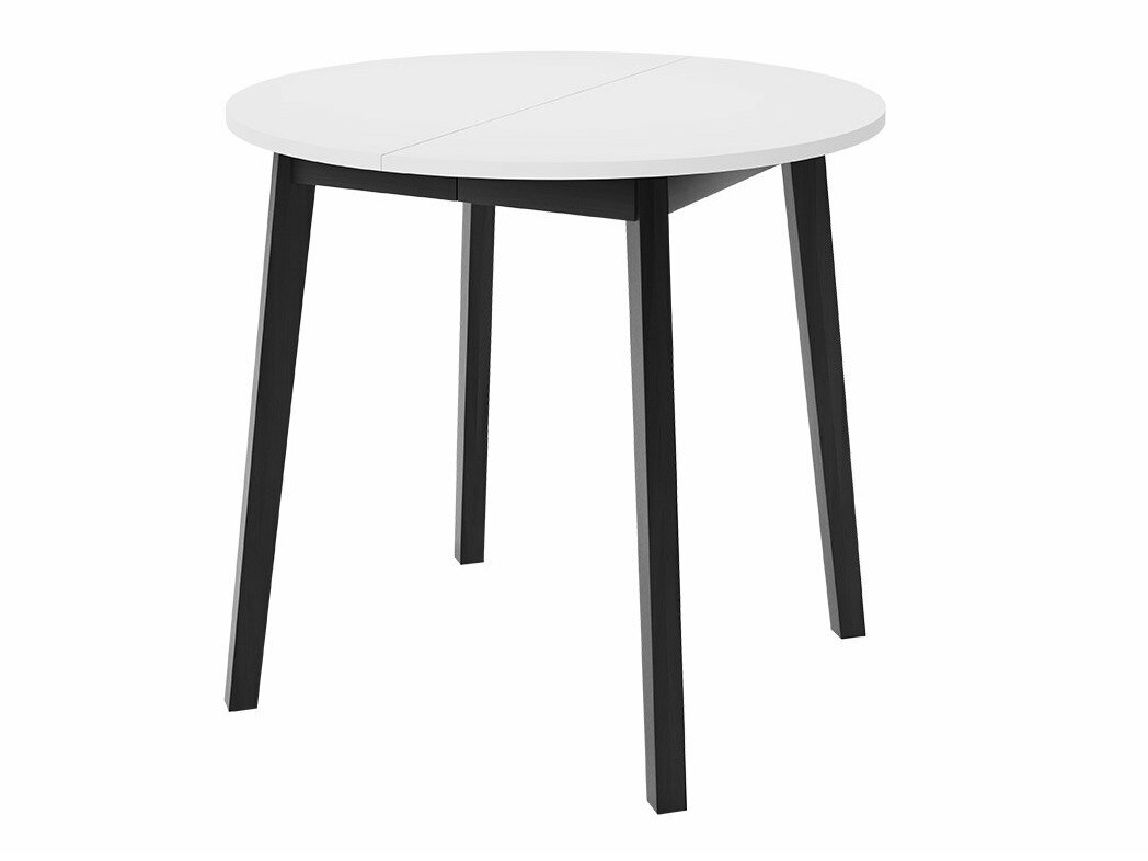 Ēdamistabas komplekts Edmond 119 (Balts + Melns)