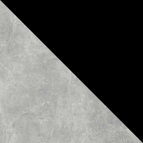 Ēdamistabas komplekts Edmond 119 (Pelēks marmors + Melns)