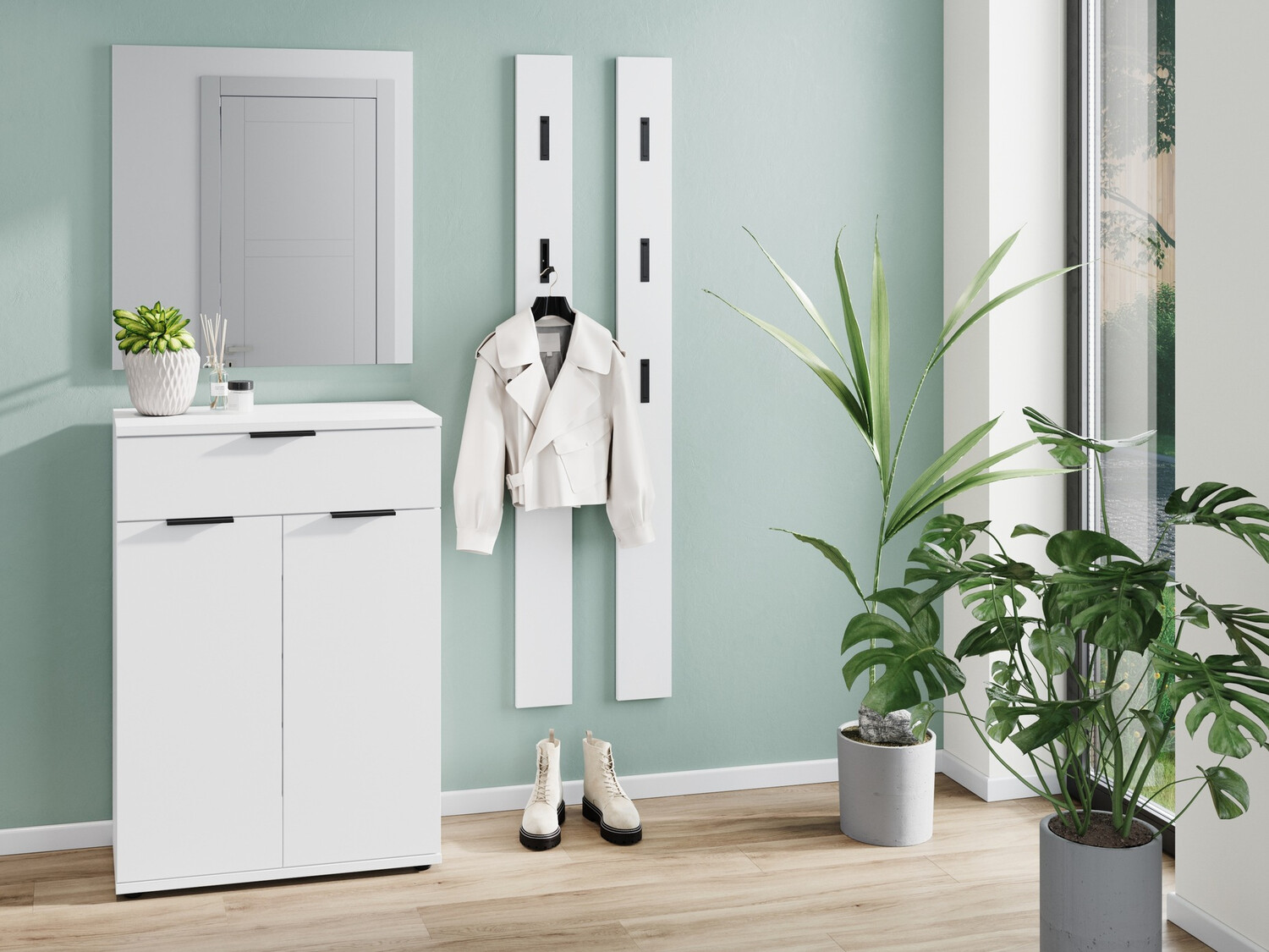 Прихожая Soliru 102 (Белый)