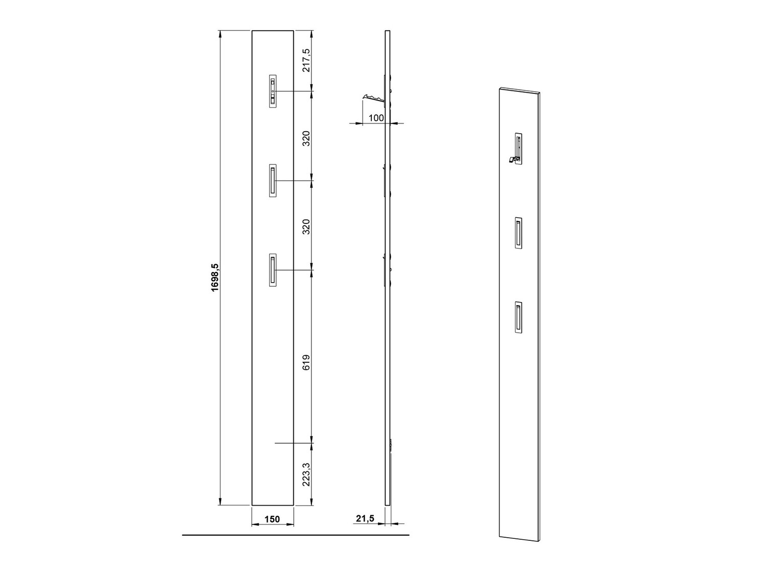 Прихожая Soliru 102 (Белый)