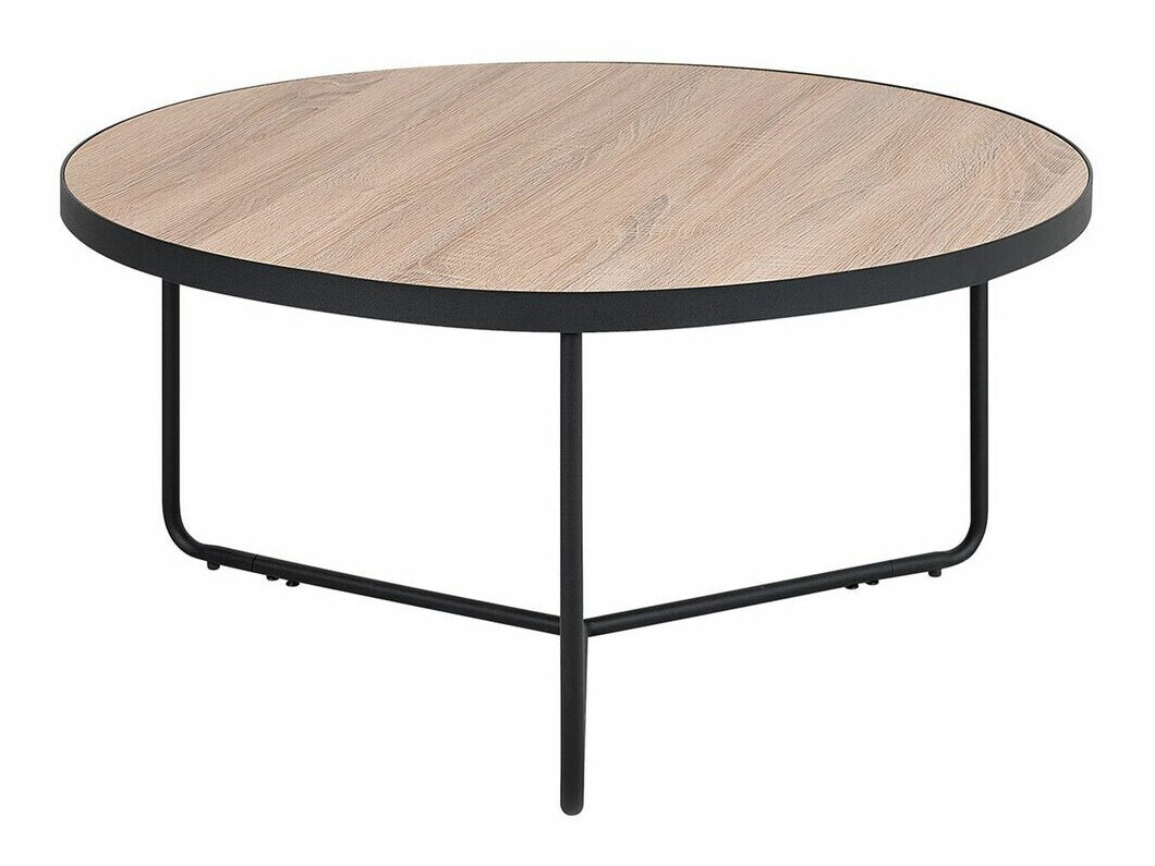 Журнальный столик Berwyn 784 (Светлое дерево + Чёрный)
