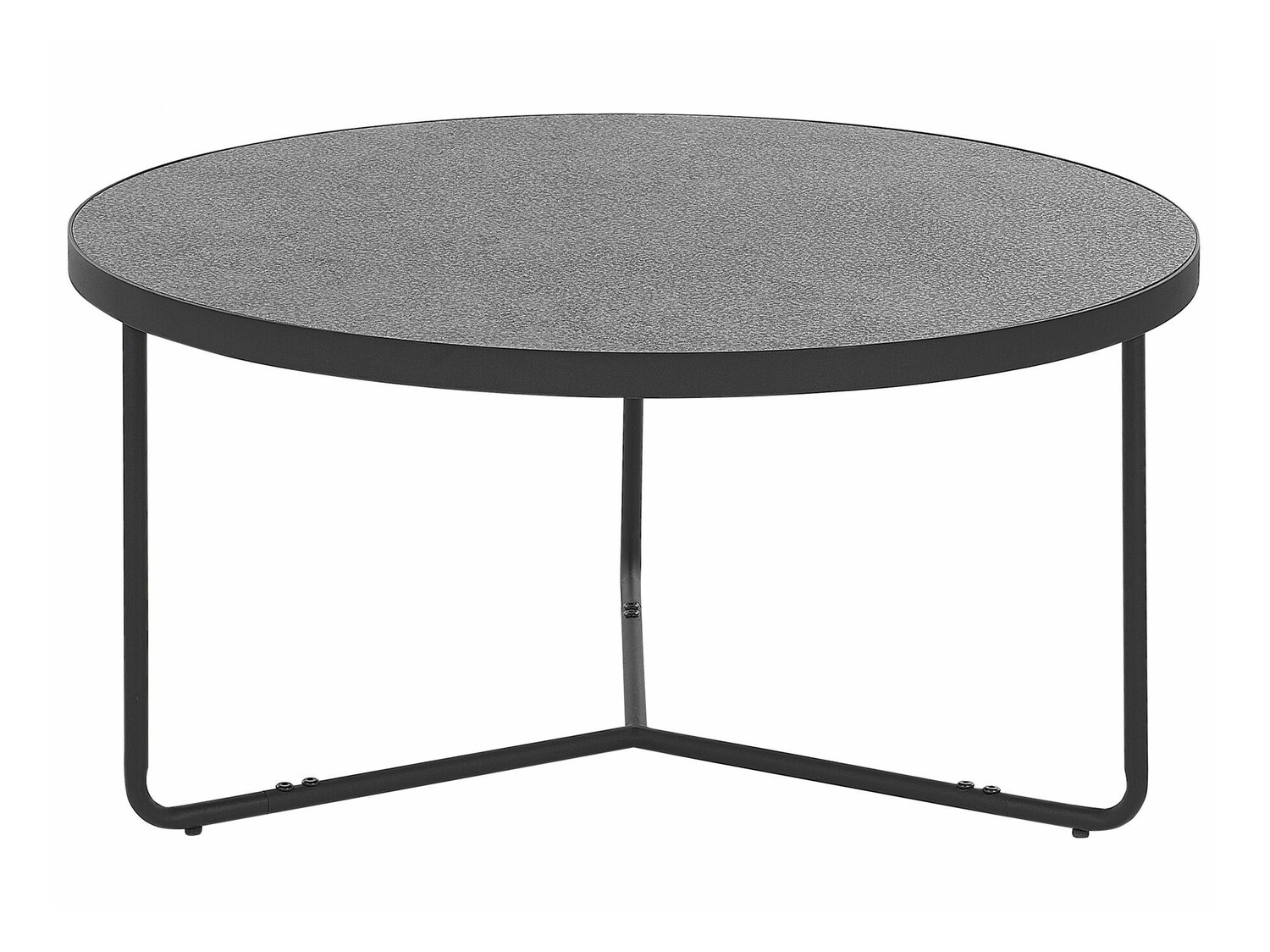 Žurnālu galdiņš Berwyn 784 (Pelēks + Melns)