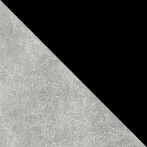 Ēdamistabas komplekts Edmond 121 (Pelēks marmors + Melns)