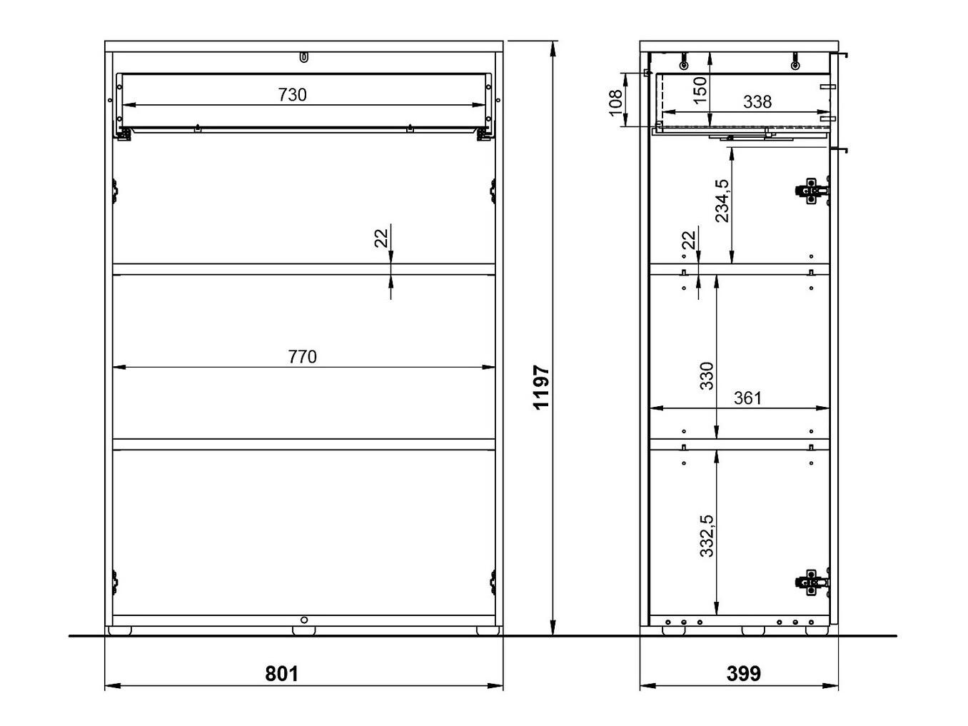 Kumode Feltoru 101 (Grafīts)
