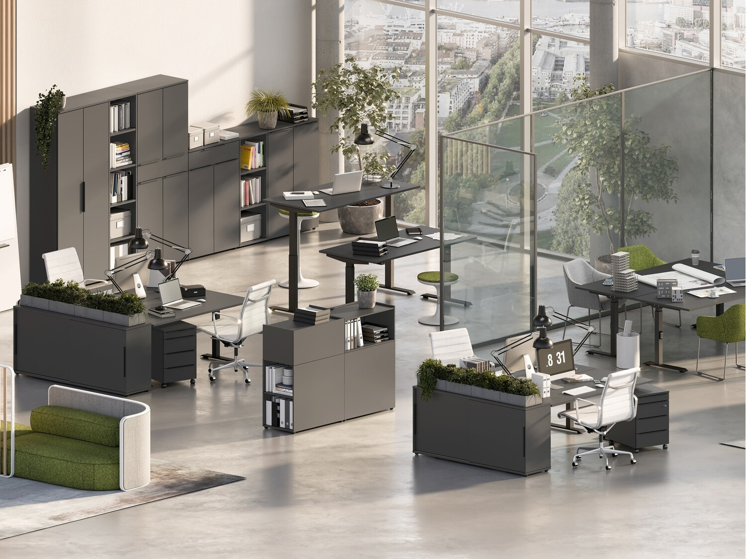 Skapis Feltoru 104 (Grafīts)