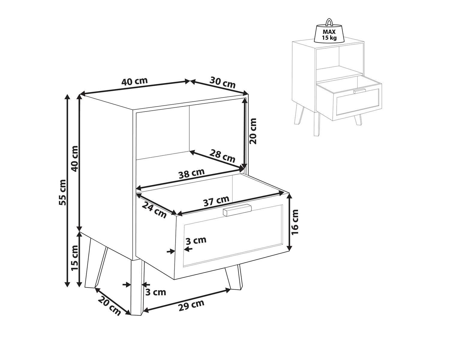Naktsgaldiņš Berwyn 816