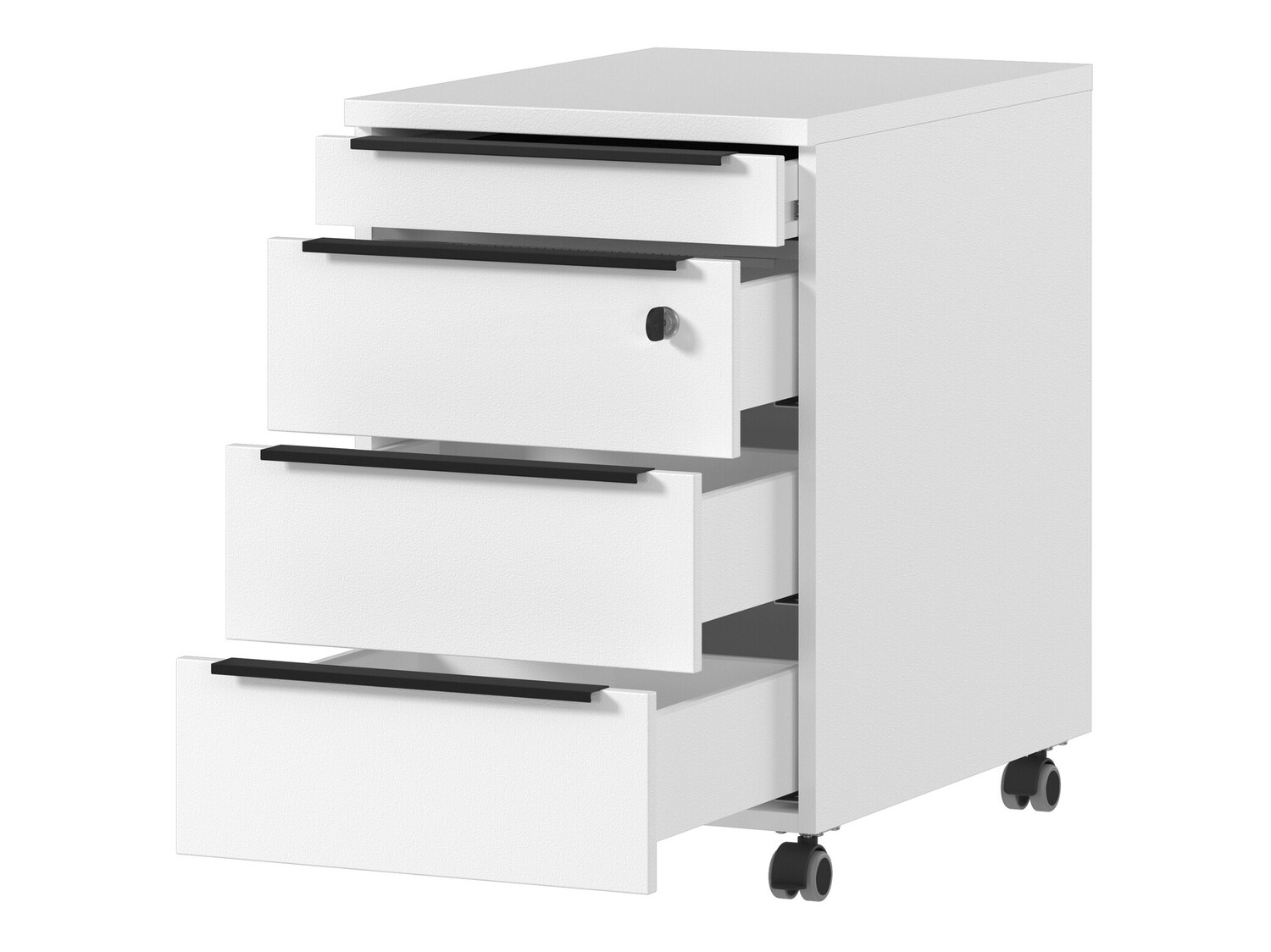 Тумба с ящиками Feltoru 106 (Белый)