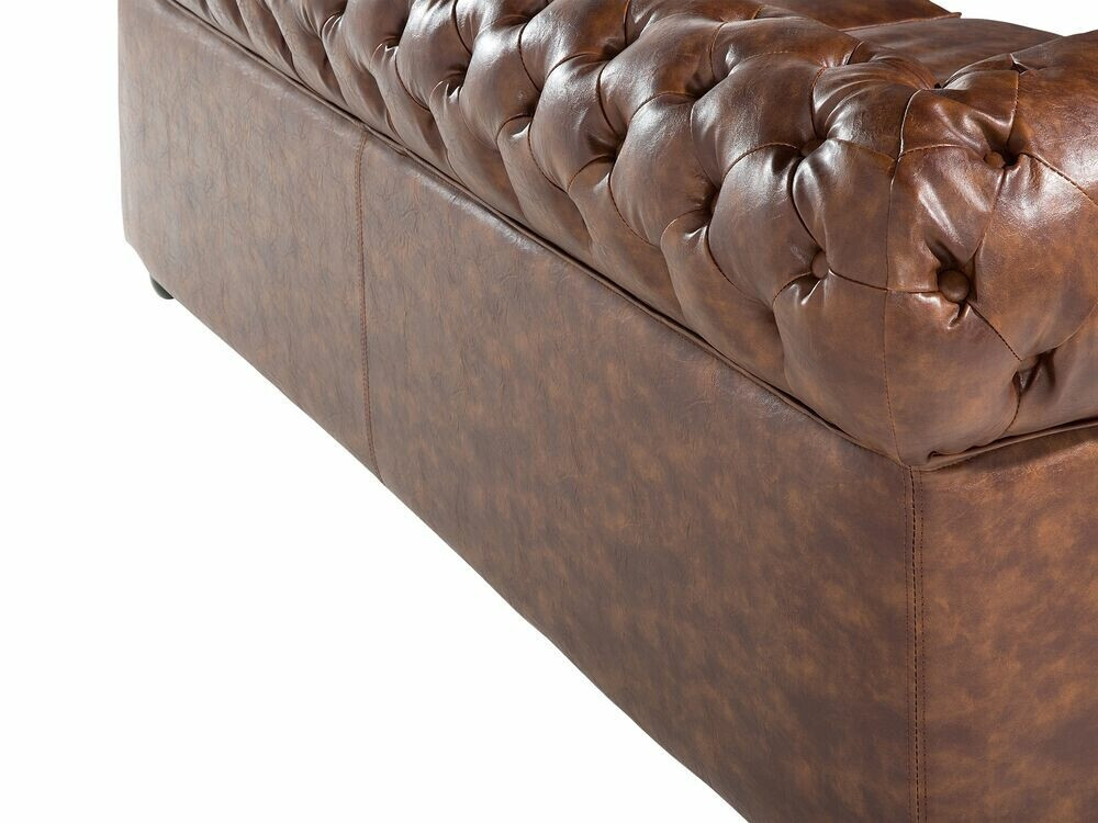 Chesterfield dīvāns Berwyn 832 (Brūns)