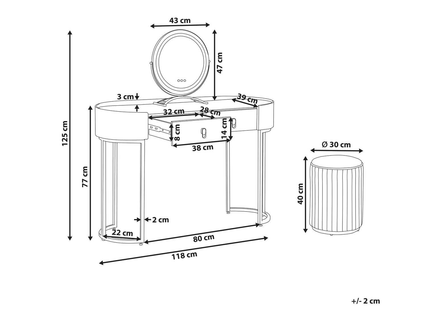 Grima galds Berwyn 837