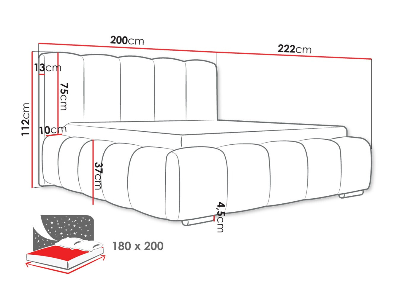 Gulta TrendyNest Alceus I (Paros 01)