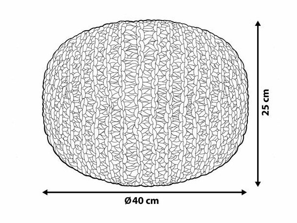 Пуф Berwyn 831 (Чёрный)