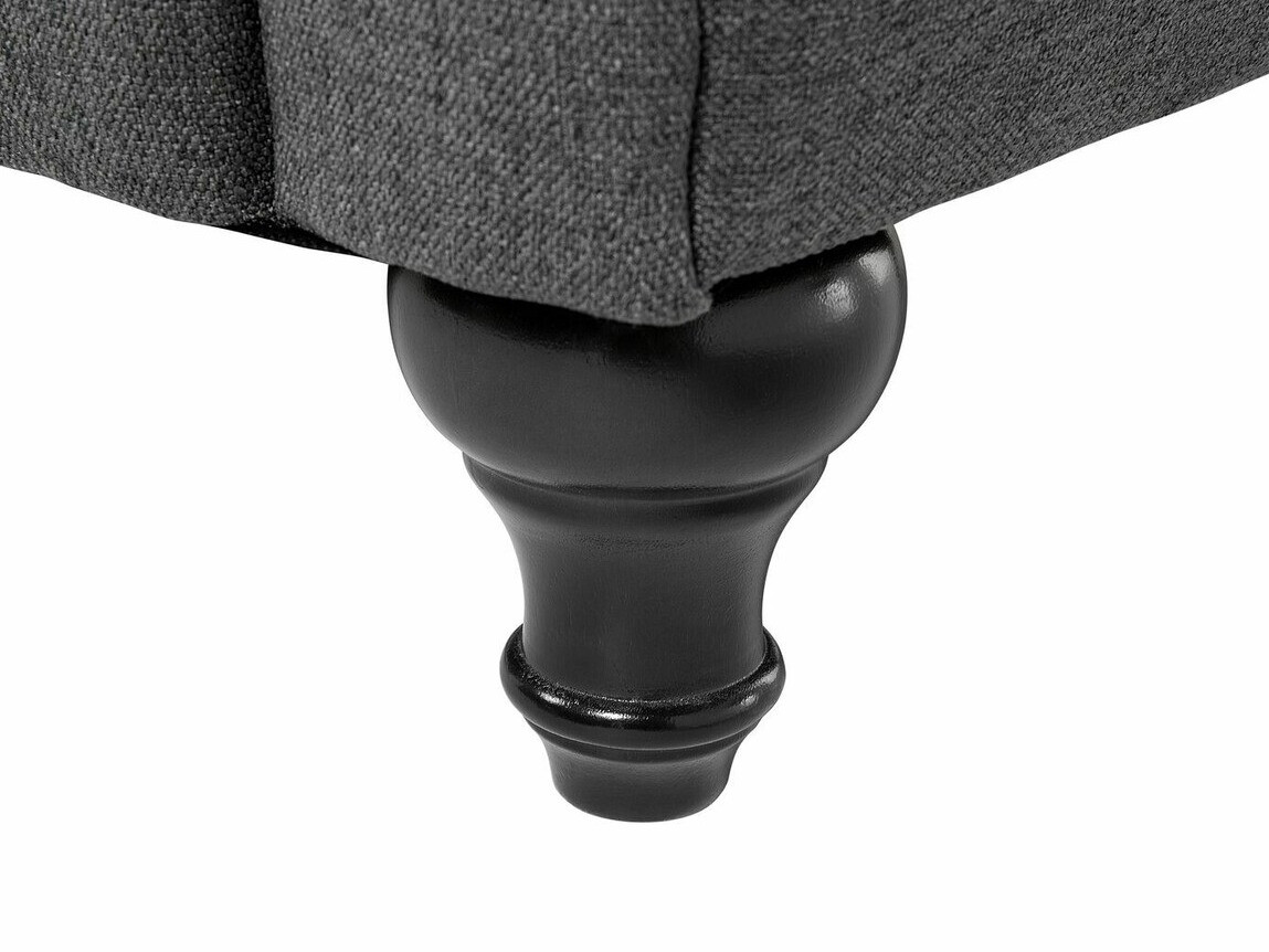 Chesterfield dīvāns Cirdoro 100 (Pelēks)